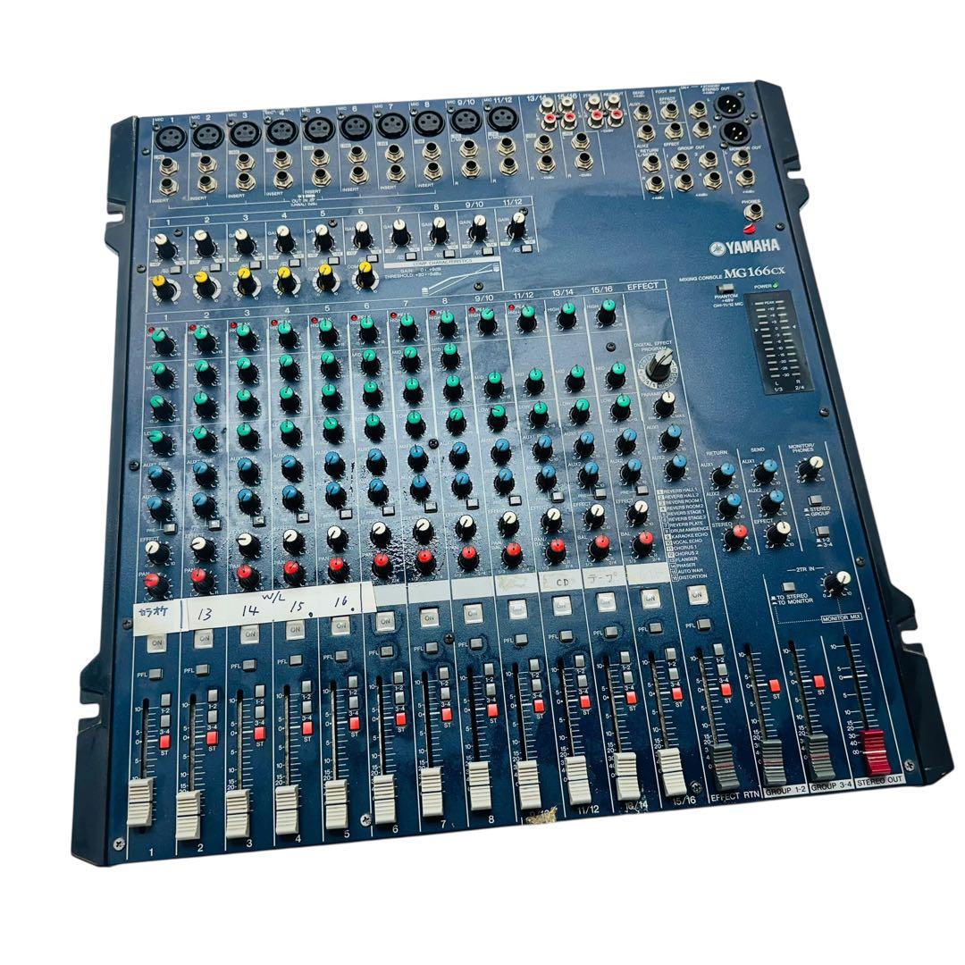 YAMAHA ヤマハ アナログミキサー MG166CX