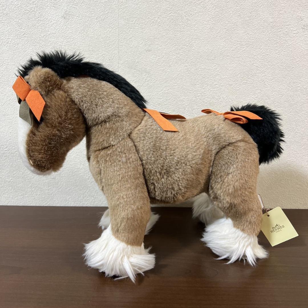 新品 エルメス エルミーPPM ポニー 馬 ホース インテリア ぬいぐるみ