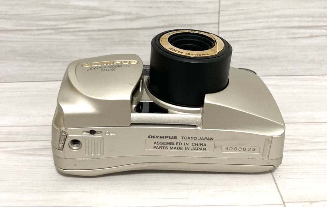 サイトウさまOLYMPUS μ【mju：】ZOOM 115 DELUXE カメラ