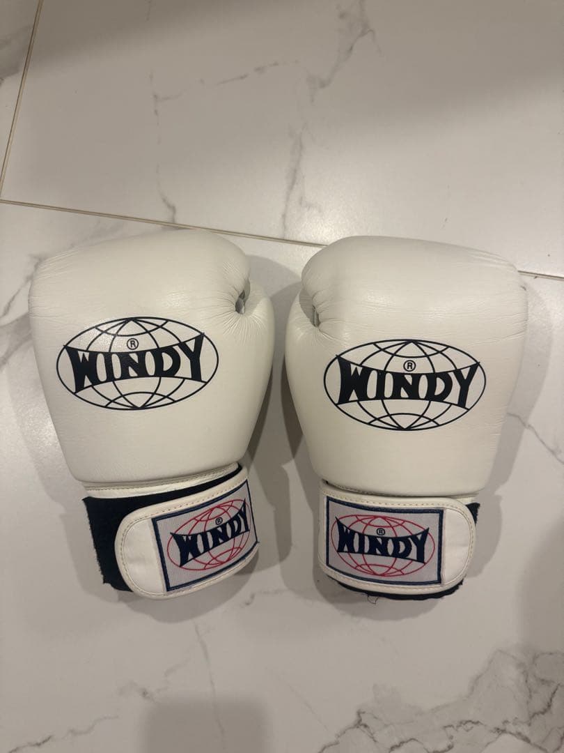 WINDY ボクシンググローブ 8 oz ホワイト