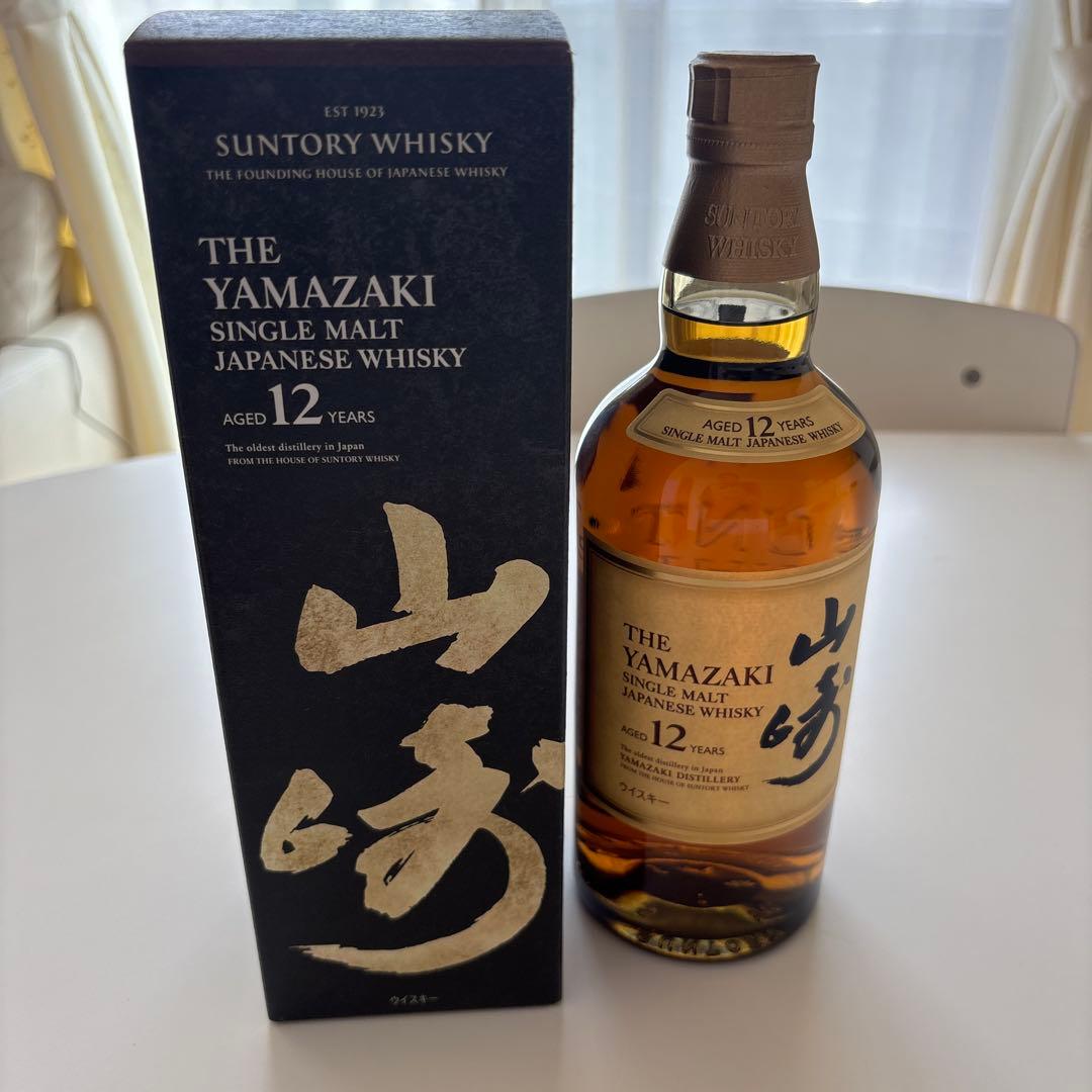 サントリー山崎12年　新品未開封
