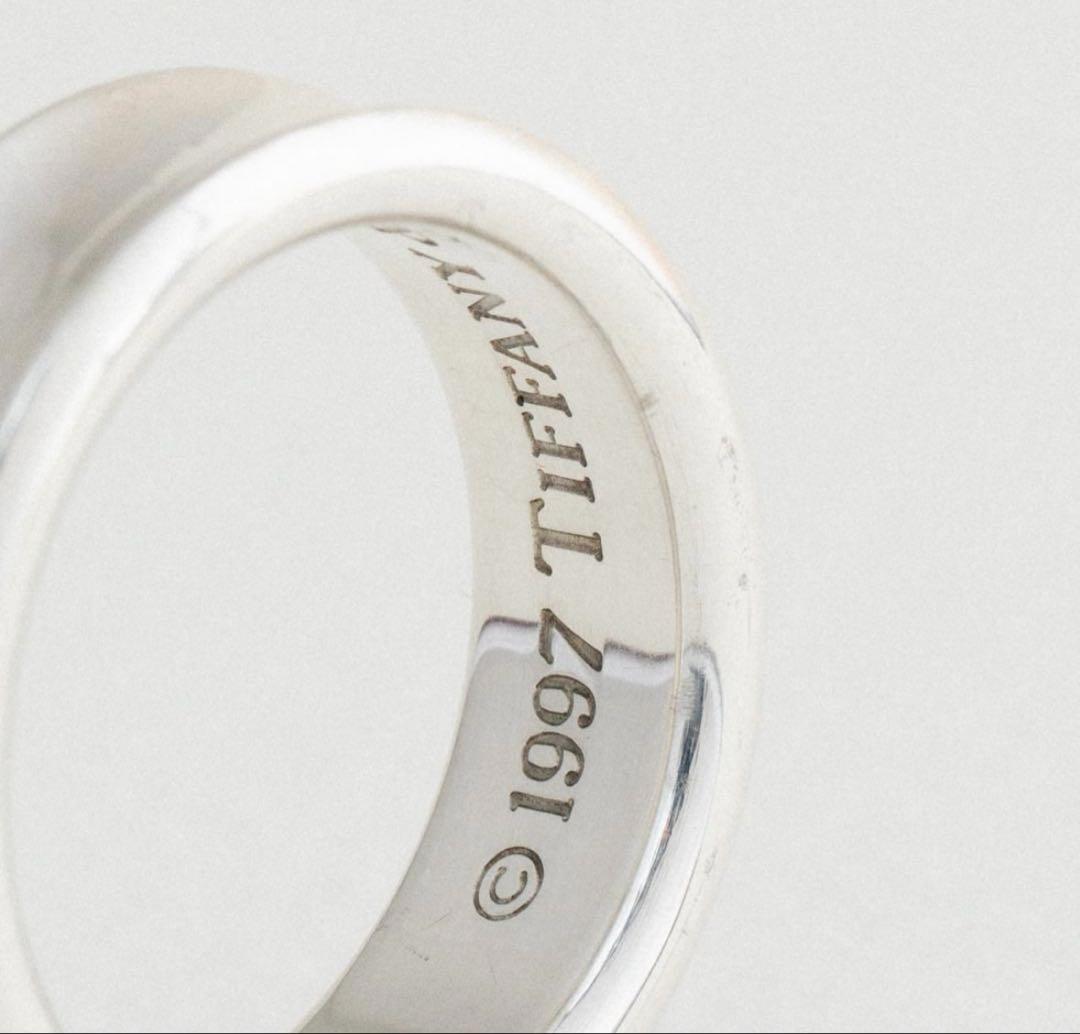 【美品】Tiffany & Co. ナローリング 16号