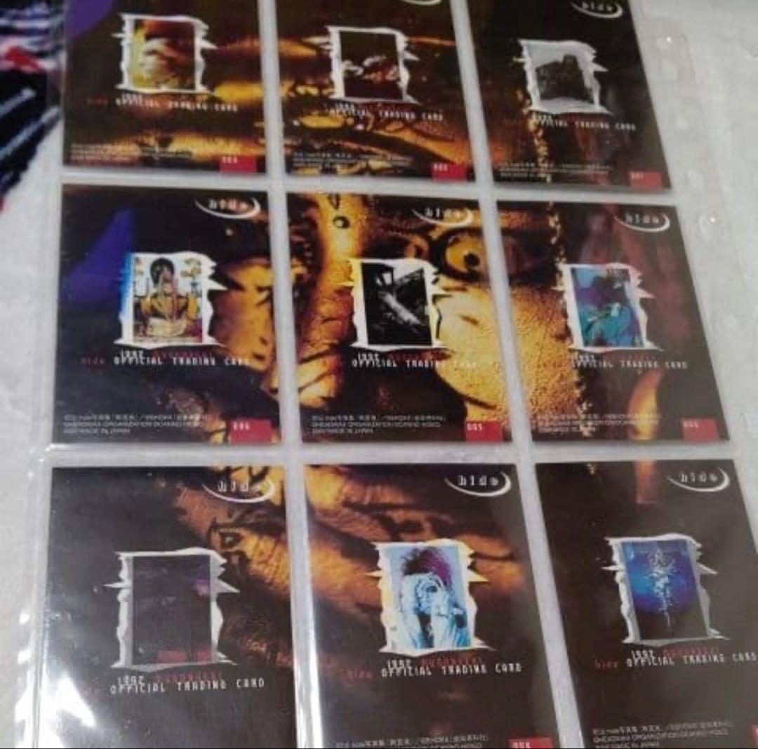 【激安/激レア】 hide トレーディングカード♥コンプ