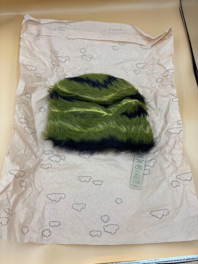 【COACH(Coachtopia)】ファジー　ニット　ビーニー