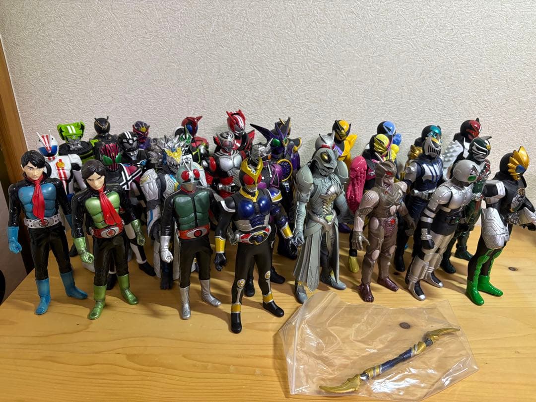 【まとめ売り】ライダーヒーローシリーズ　30体セット 仮面ライダー　ソフビ