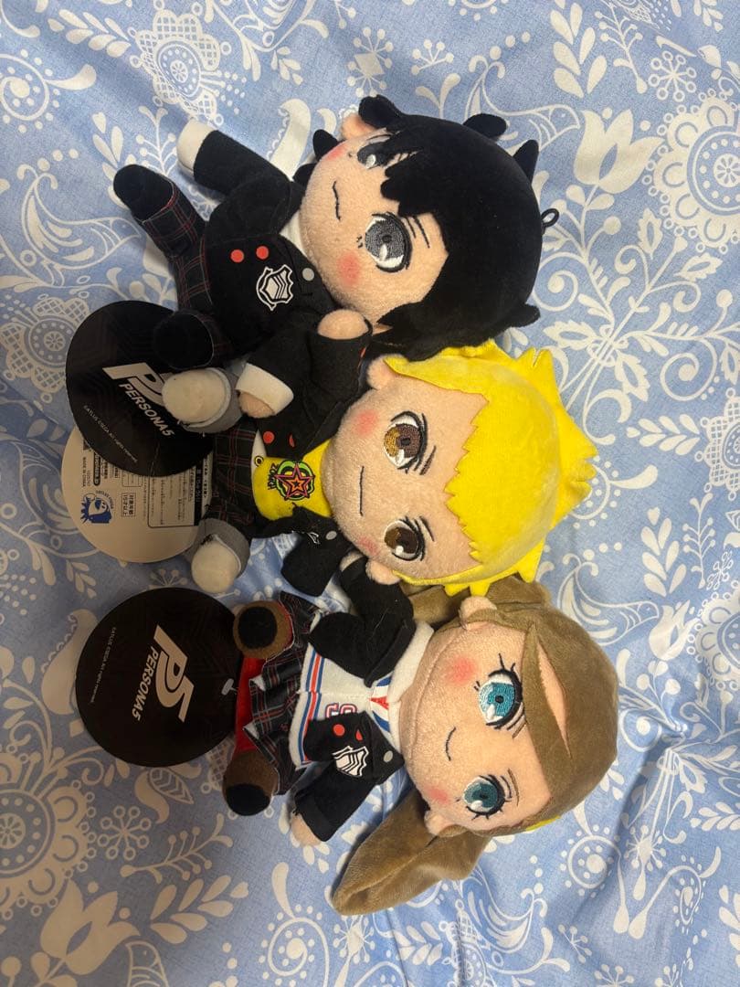 ペルソナ5 ぬいぐるみ 主人公、坂本、高巻 全3種セット
