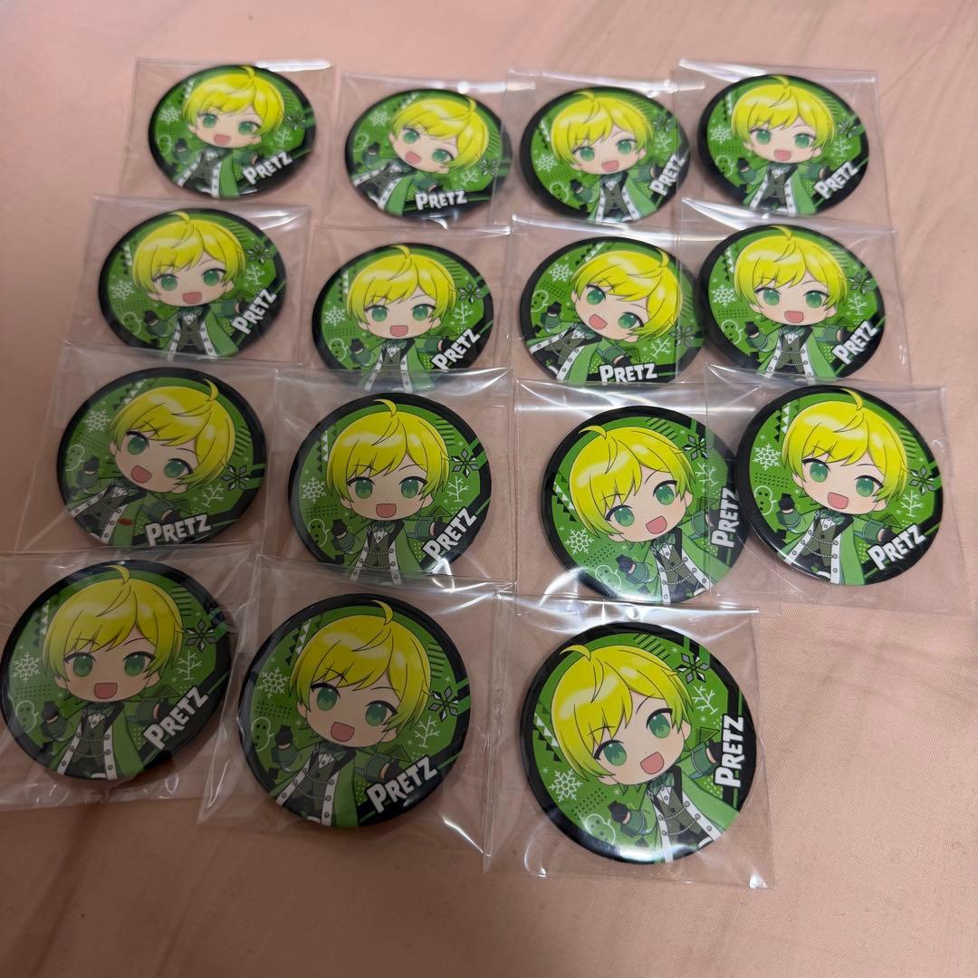 ぷりっつ　缶バッチ　AMPTAK×COLORS