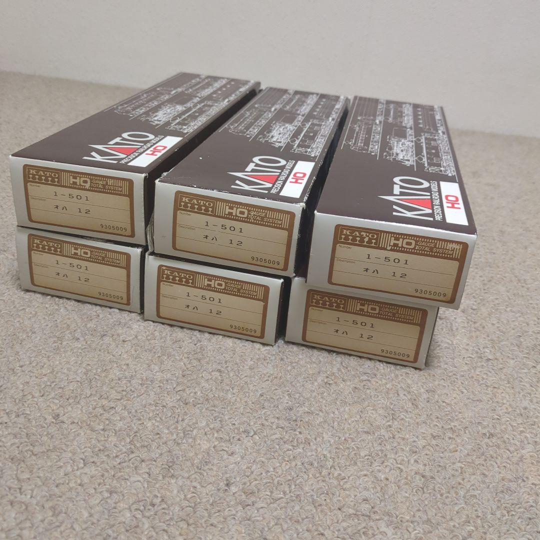 KATO HOゲージ 12系オハ12 6両セット