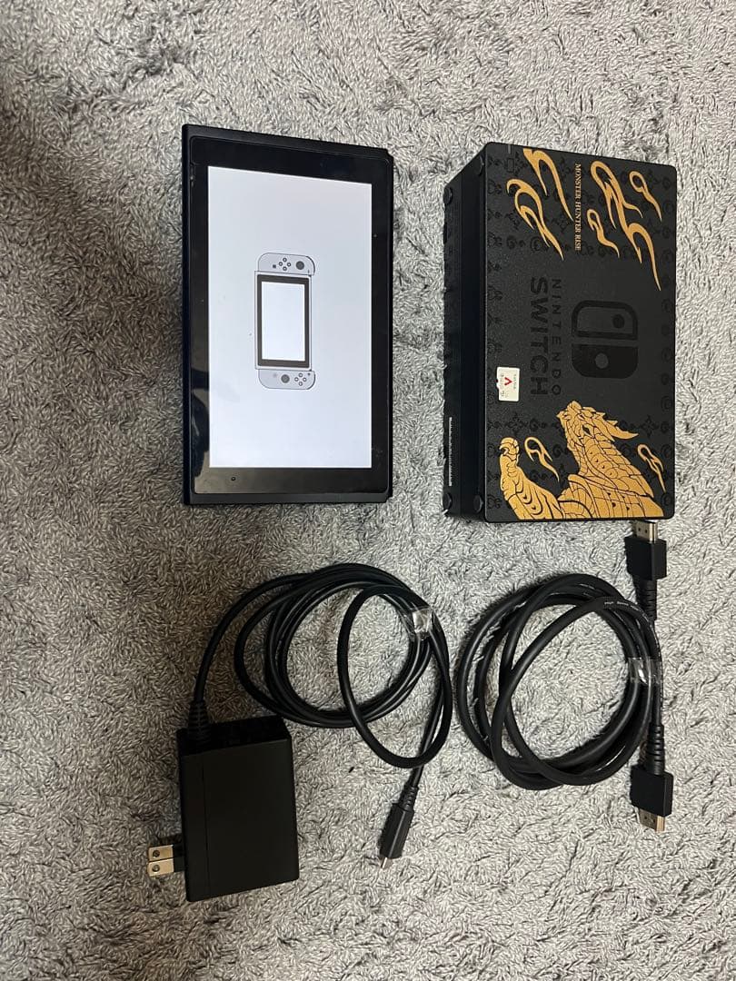 Nintendo Switch本体モンハンライズACアダプター HDMIケーブル