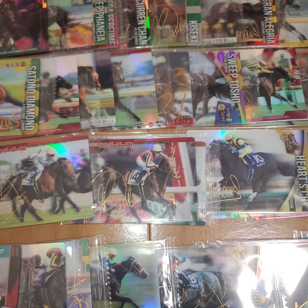 さ*ょ様 【サインコンプリート】サラブレッドホースコレクション第1、2弾　箔押し