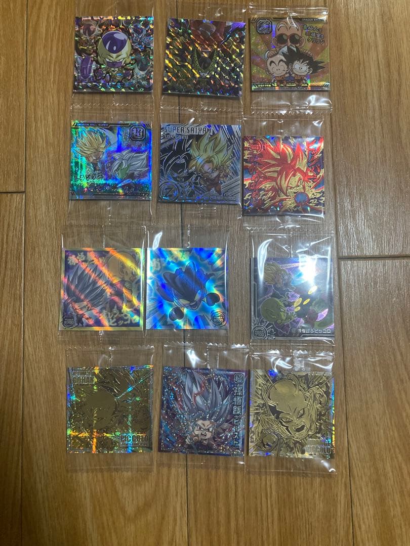 ドラゴンボール シール ウエハース61枚