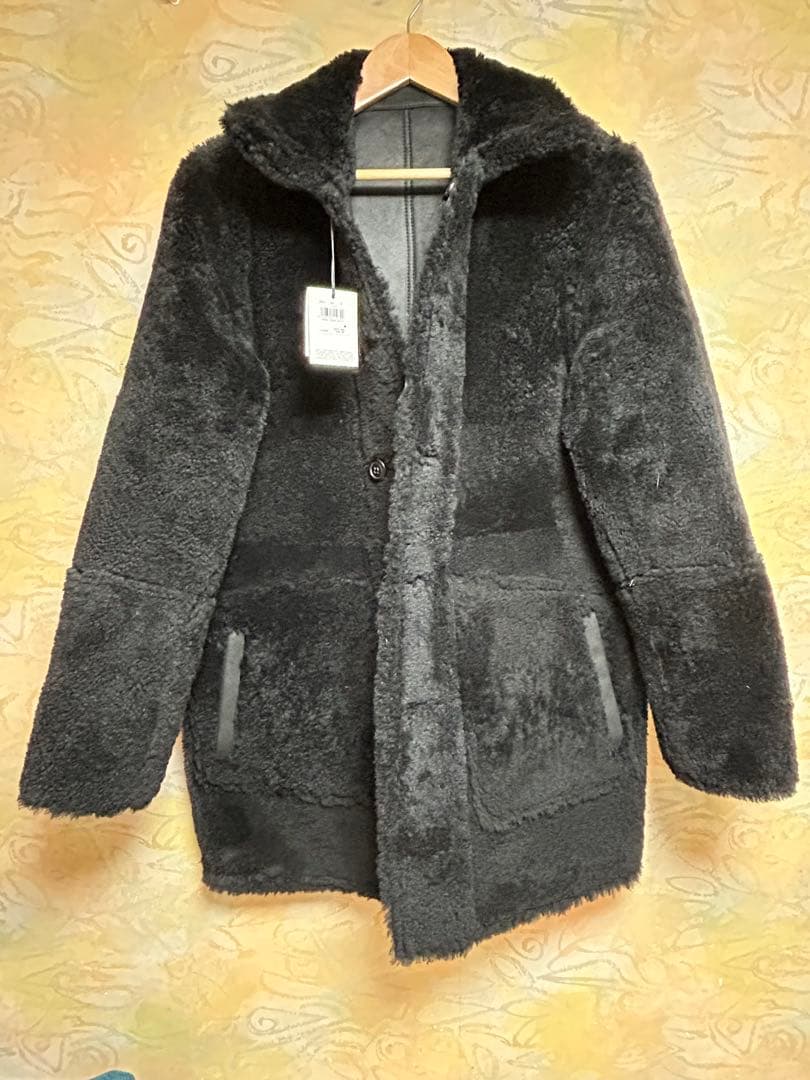 【新品 sizeＭ】coach（コーチ）リバーシブルシアリングコート