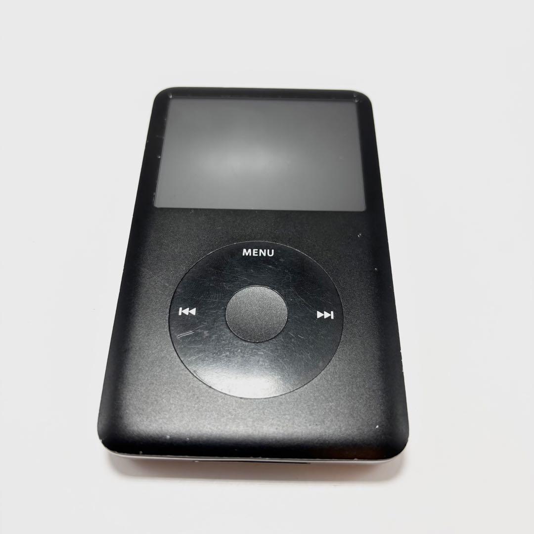 【動作品】Apple iPod Classic 80GB ブラック PB147J