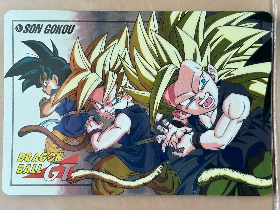 【レア】ドラゴンボールGT カードダス 超サイヤ人4 孫悟空 4枚セット