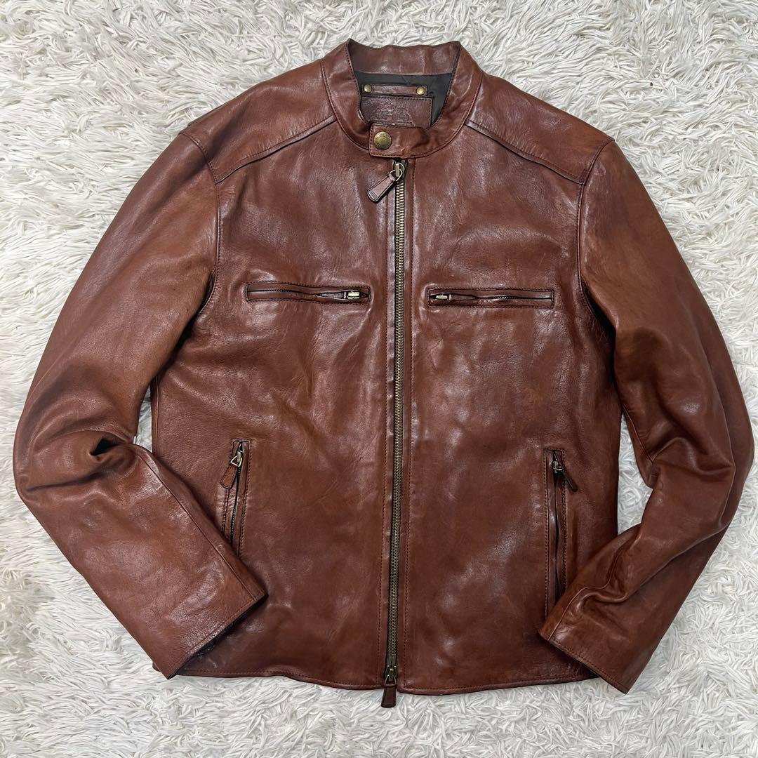 コーチ COACH ライダース シングルライダース 羊革 シープスキン S