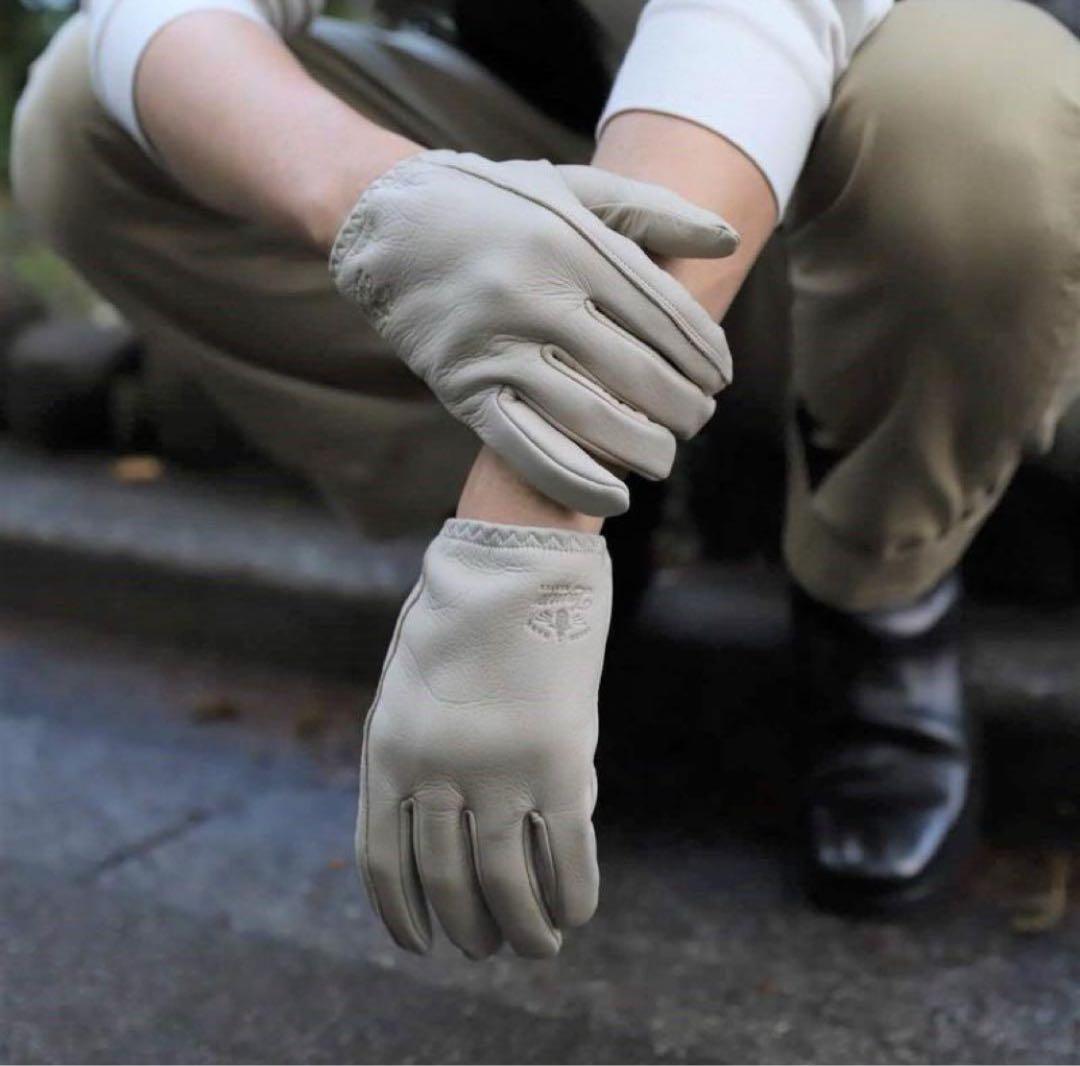 ランプグローブス　LAMP GLOVES SHORTY (GREIGE) M