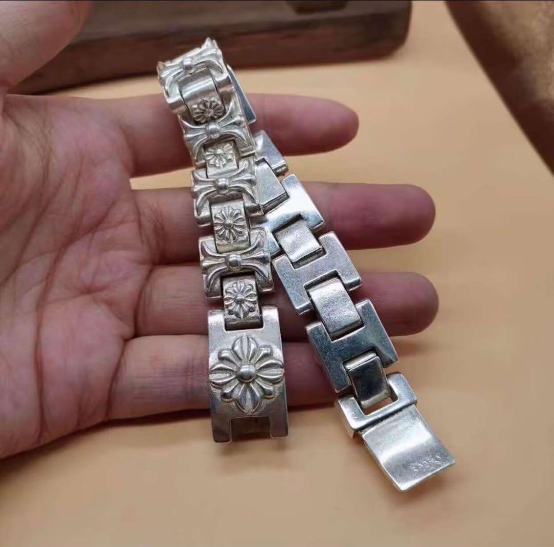 メンズ　シルバー　ブレスレット 人気