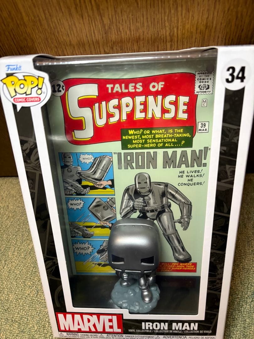 IRON MAN Funko POP! アイアンマン コミックカバー