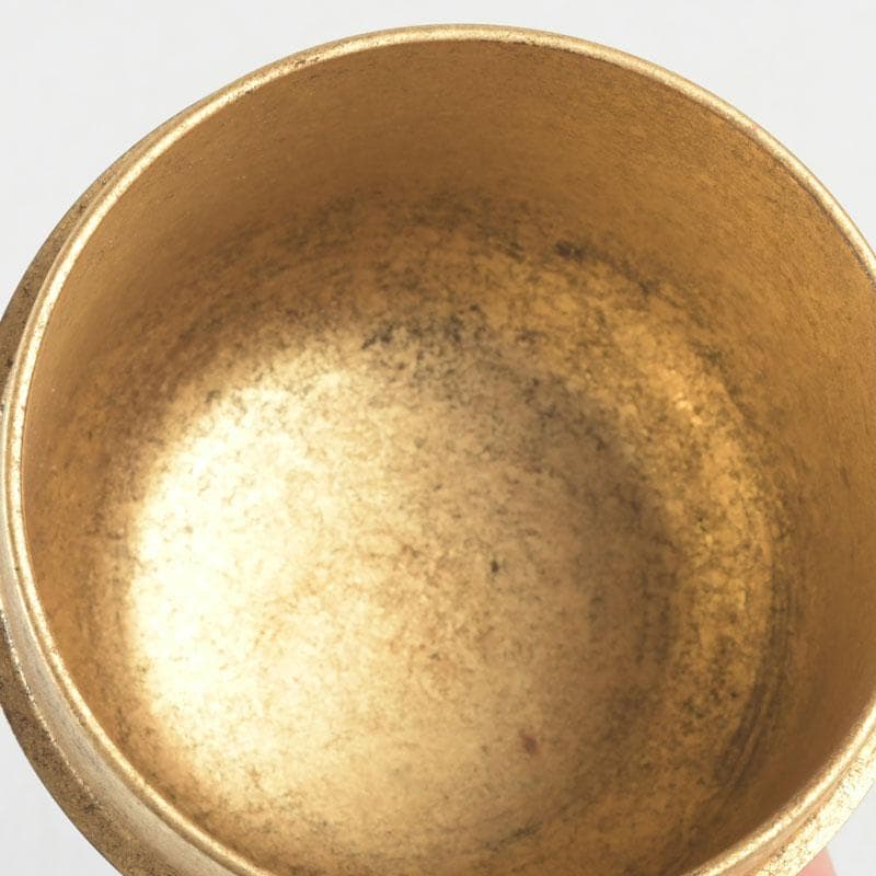 茶道具　松村建作　高台寺蒔絵　内金溜　棗　共箱　V　9287