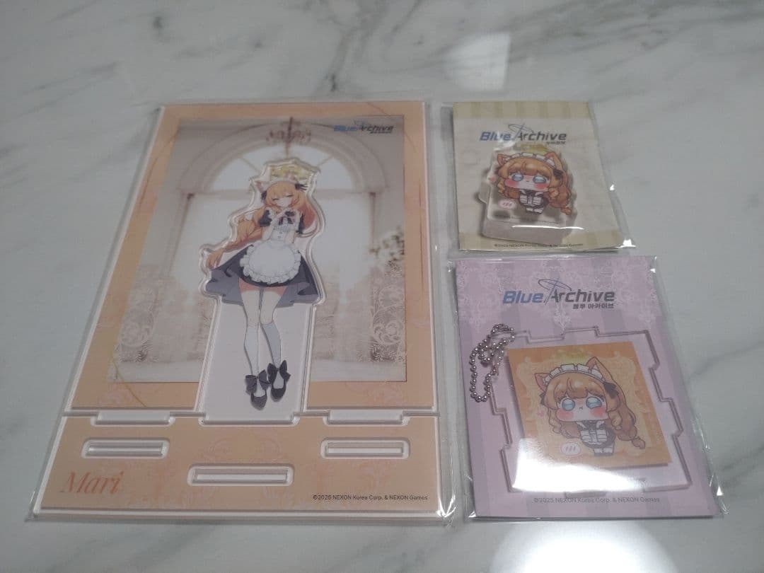 【韓国限定】ブルーアーカイブ ANIPLUS【メイドマリー】グッズセット