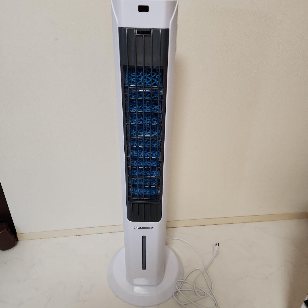 2025年 COCOHIEタワー 冷風機 4段階風量 ミスト機能