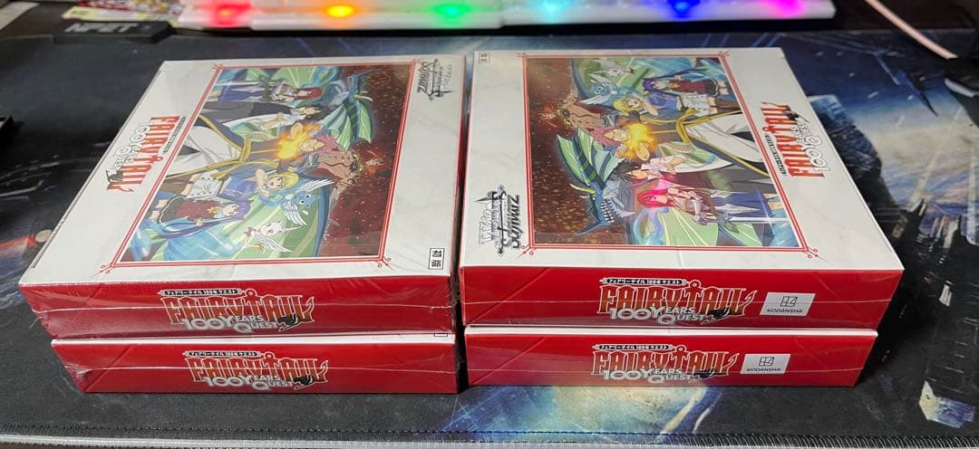 Fairy tail100年クエストシュリンク付き4 box