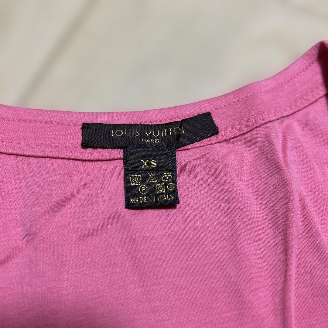 LOUIS VUITTON ピンク タンクトップ XS