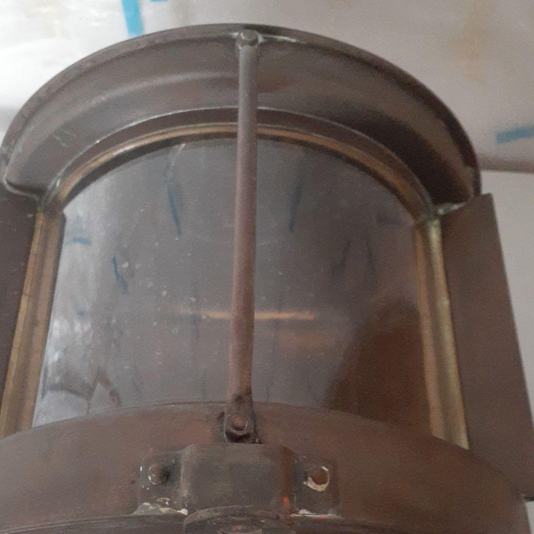 昭和レトロアンティーク航海灯(船尾灯)