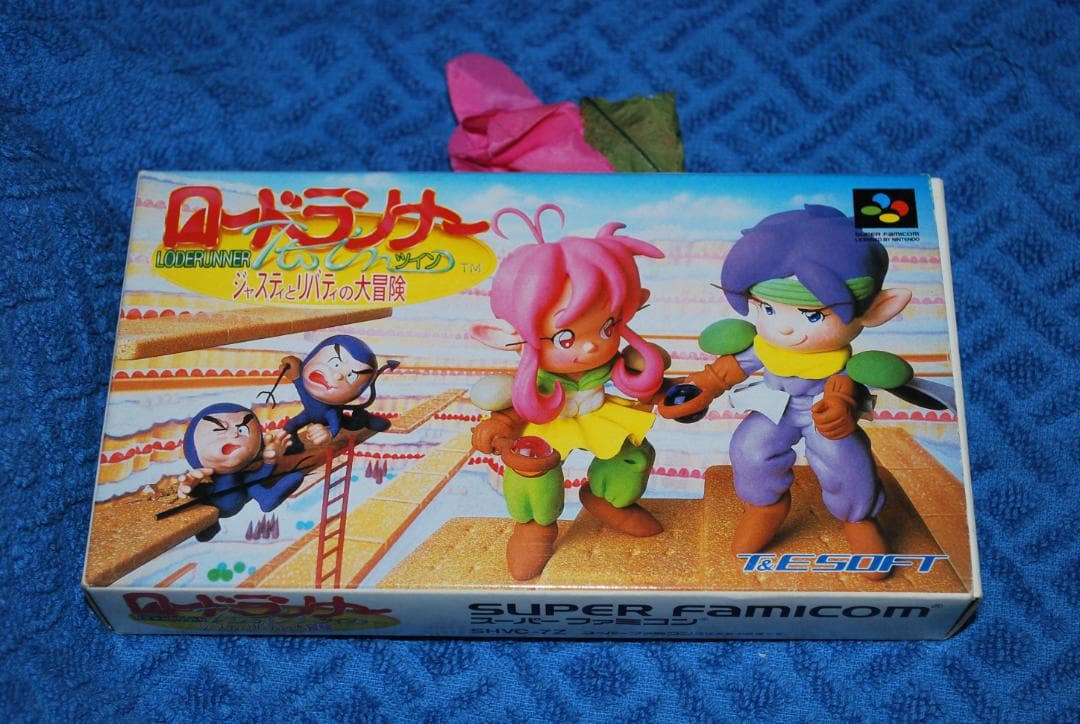 SFCソフト「ロードランナーツイン」中古動作品の出品です。