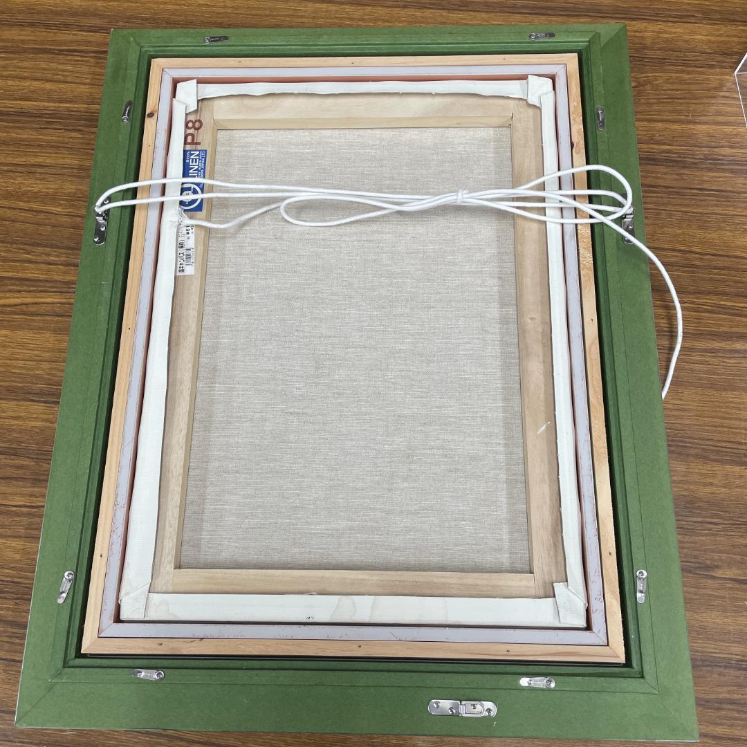 【油絵・模写・原寸大】モディリアーニ『ジャンヌ・エビュテルヌの肖像』P8額付き