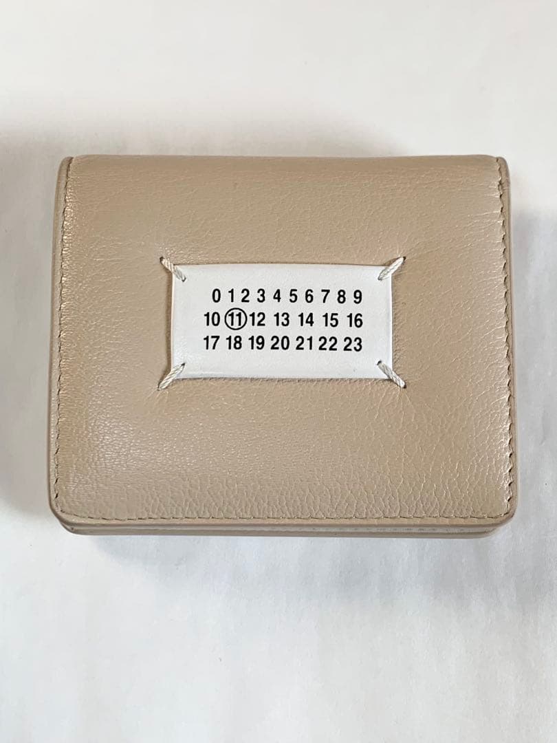 Maison Margiela ベージュ 二つ折り財布