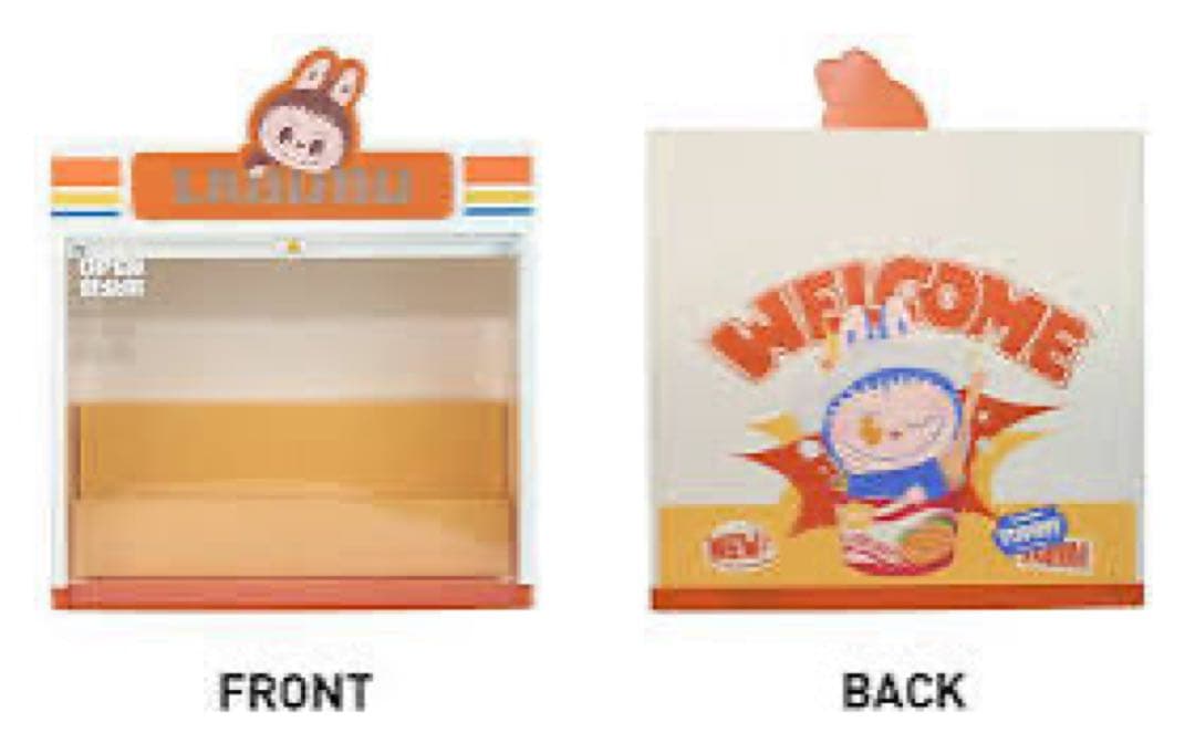 THE MONSTERS LABUBU Wacky Martコンテナフィギュア