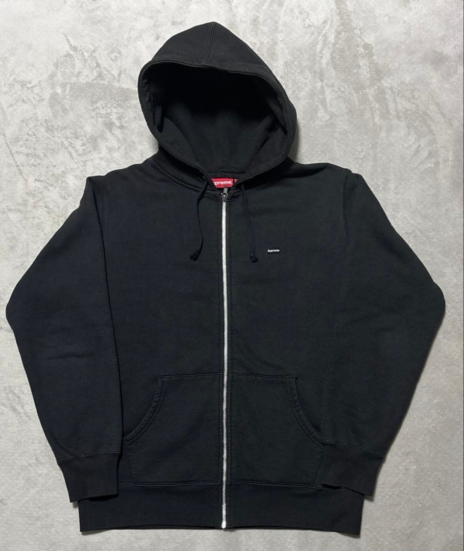 トップス SUPREME Small Box Logo Zip Sweatshirt