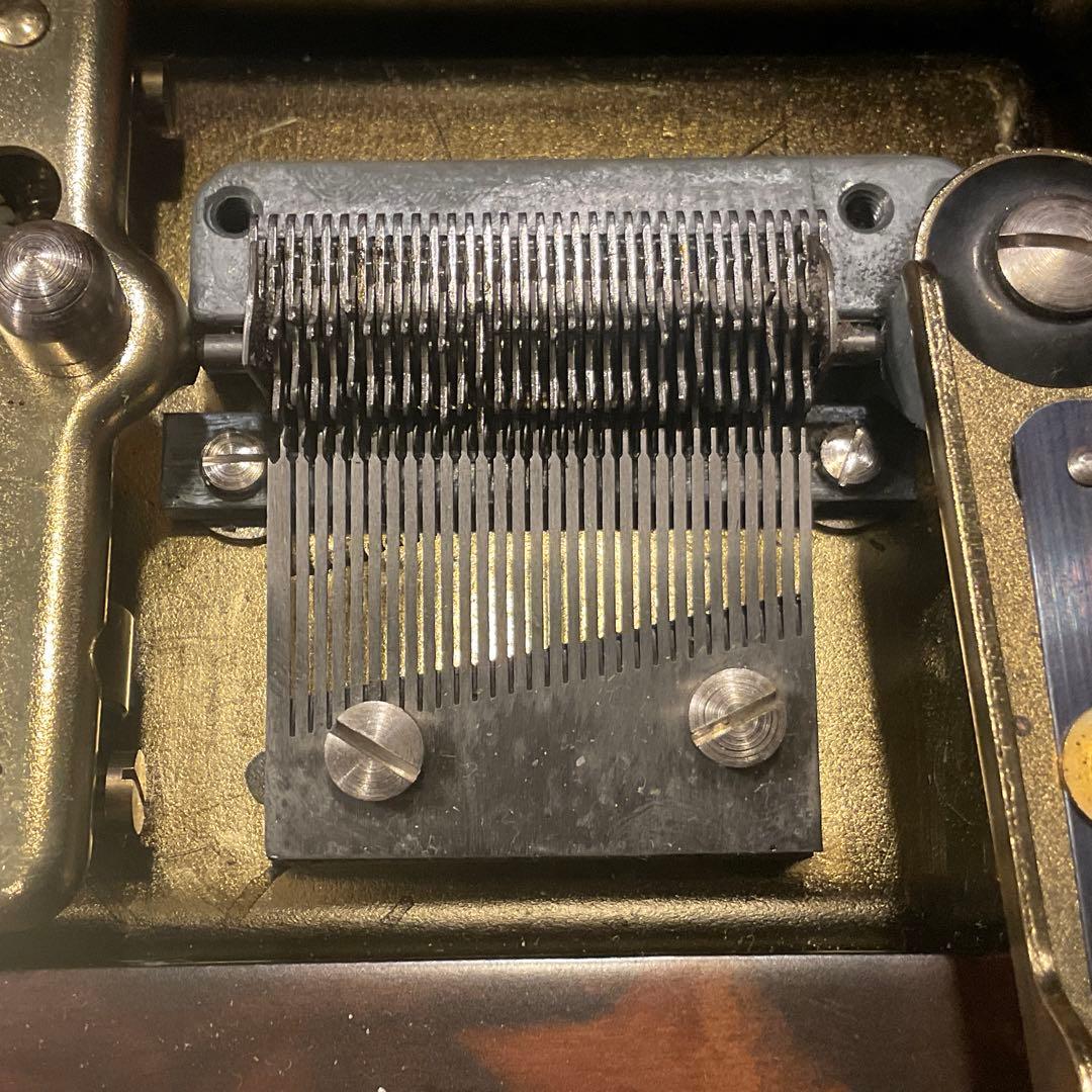 美品！REUGE リュージュ ディスク交換式 ドーム型 オルゴール 動作確認済