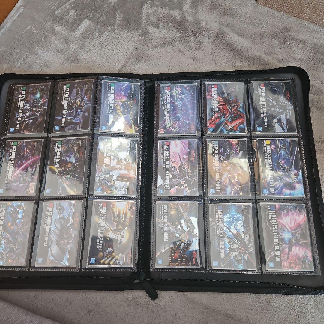 ガンプラパッケージアートカードコンプセット