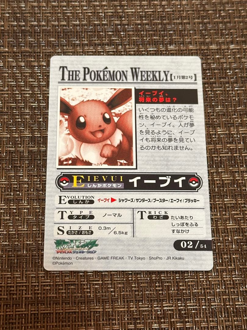 ポケモンカード　「イーブイ、将来の夢は？」