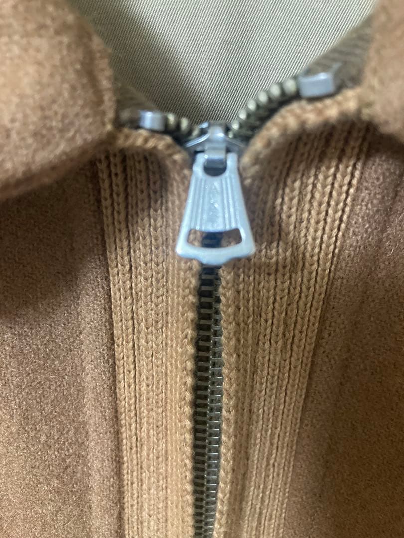 atlast&co ウール スポーツジャケット　サイズ44 モカ