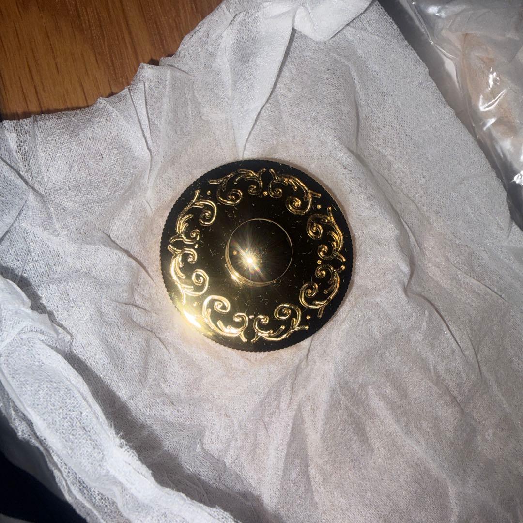 【めるる】トロンボーン 金メッキロータリーキャップ