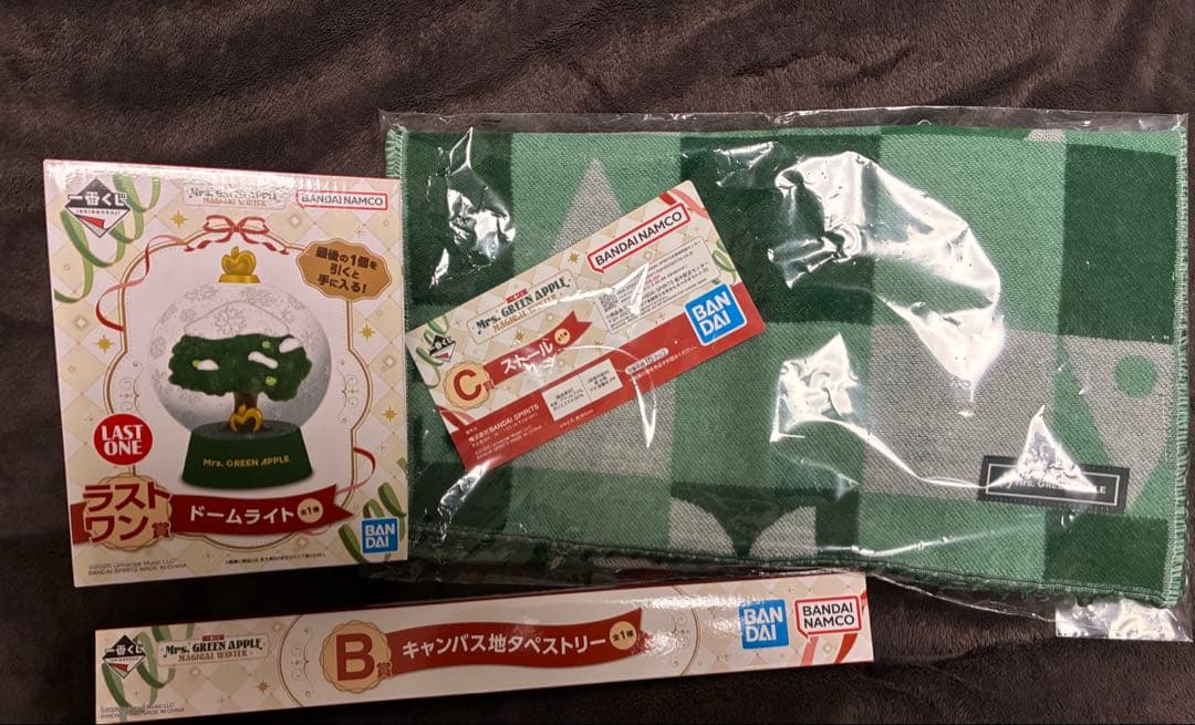 Mrs. GREEN APPLE ミセス　ストール　タペストリー　ラストワン