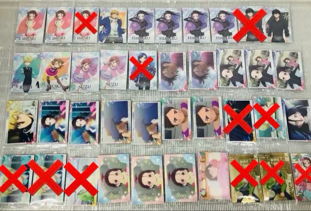 メダリスト ウエハース バラ売り可⭕️ SR いのり 理凰 ほめちぎり