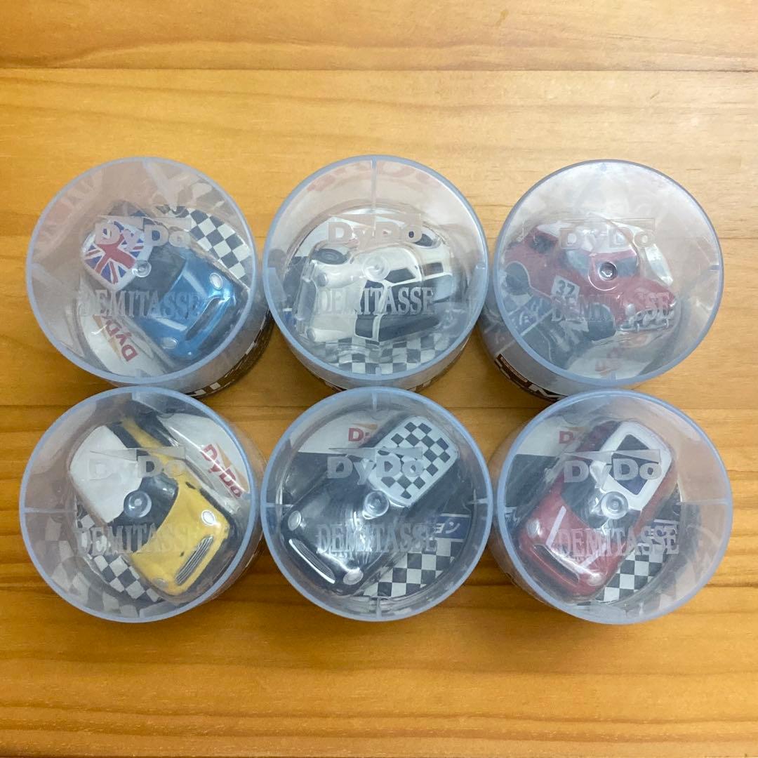 「MINI × DyDo DEMITASSE プルバックカーコレクション」全6種