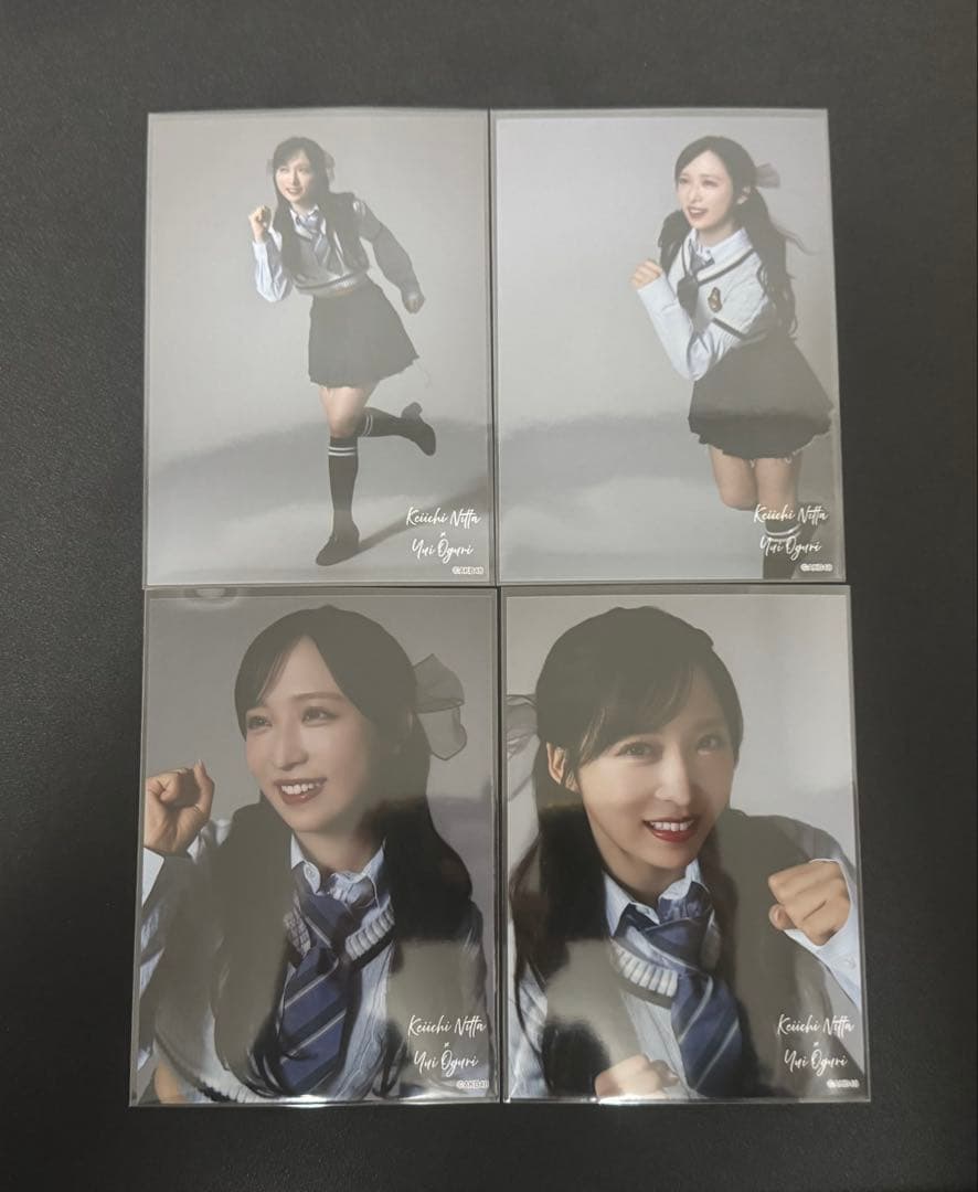 小栗有以 AKB48 時代を彩った装跡 大衣装展 大丸 梅田 生写真 4種