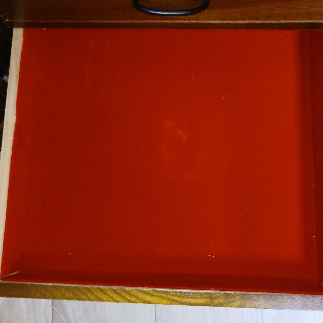 希少 箪笥 裁縫箱 木箱 からくり 隠し有り 古道具 和ダンス レトロ