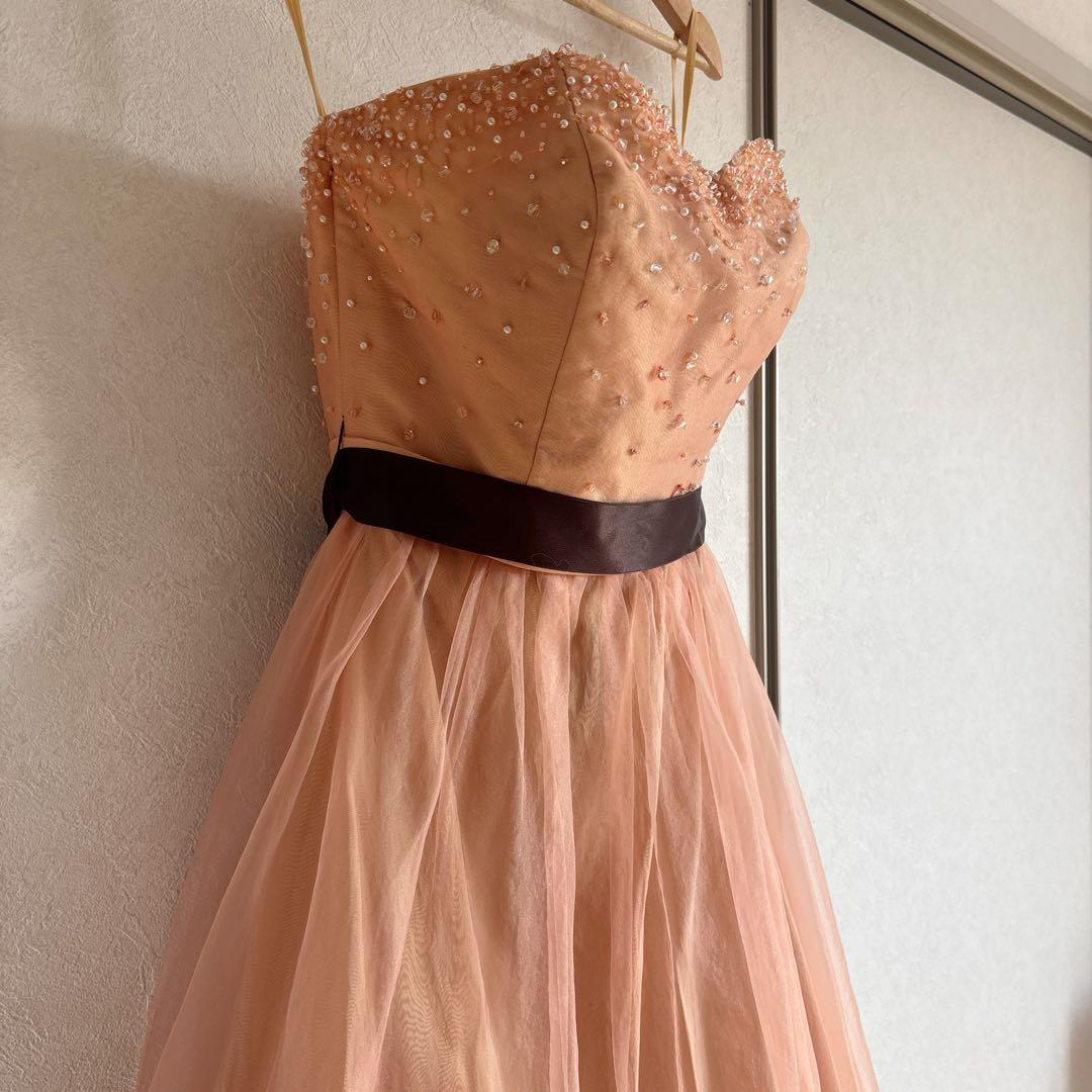 ribbondress9〜13号 約M・Lサイズ(ウエディング結婚式発表会演奏会