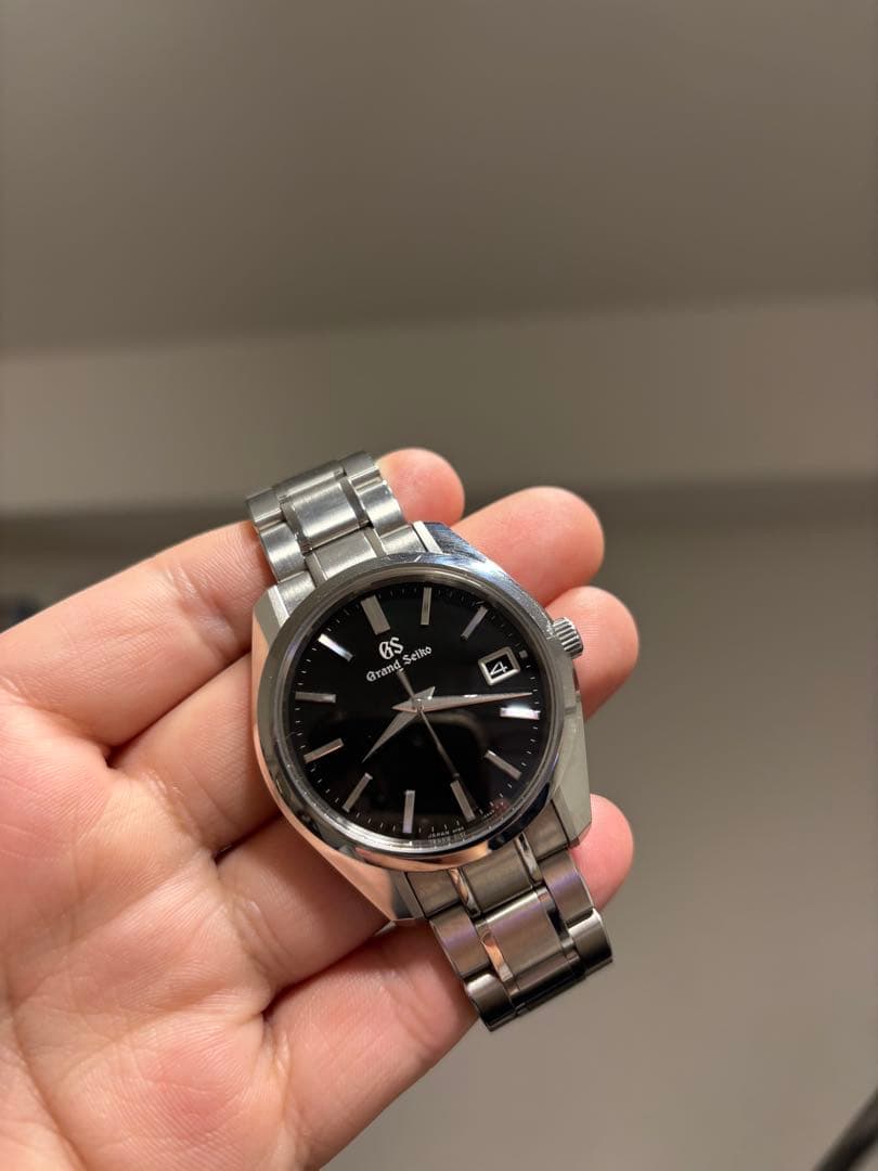 Grand Seiko ブラック 腕時計　SBGP003