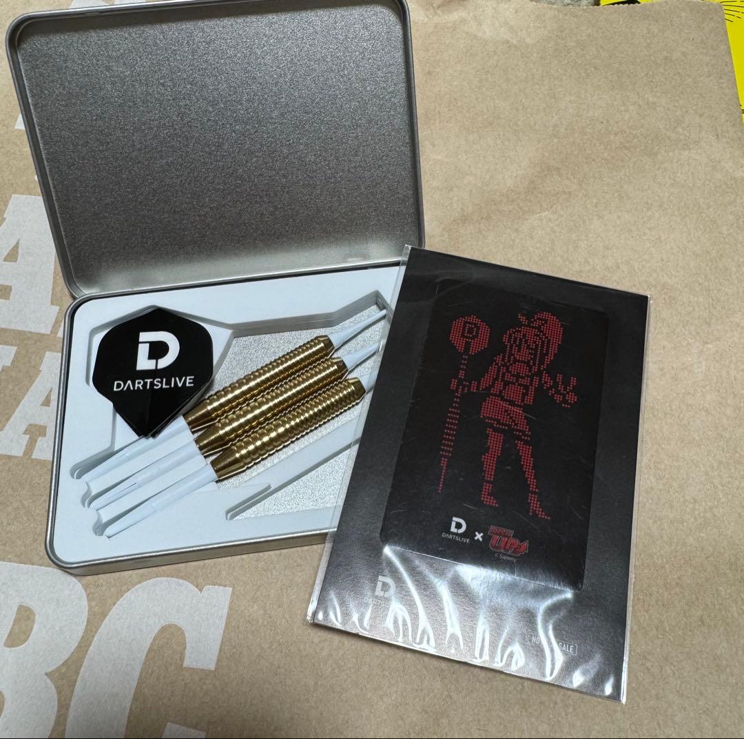 【激レア】抽選77名コラボキャンペーン当選ダーツ&ダーツライブカードセット