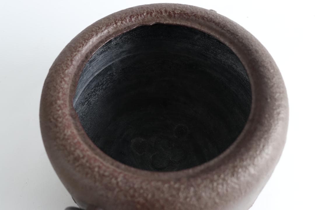 人間国宝 高橋敬典 広口政所釜 共箱 釜 茶道具 桐紋