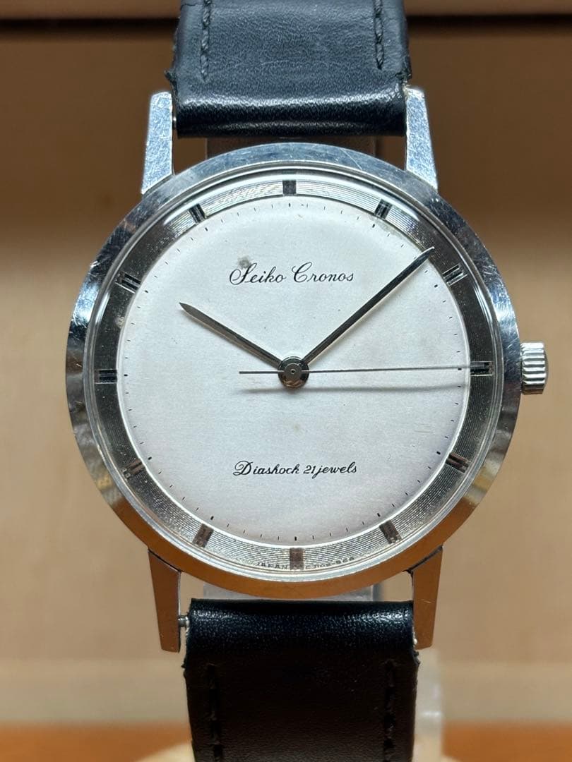 セイコー クロノス21石手巻き腕時計 2020年OH済み