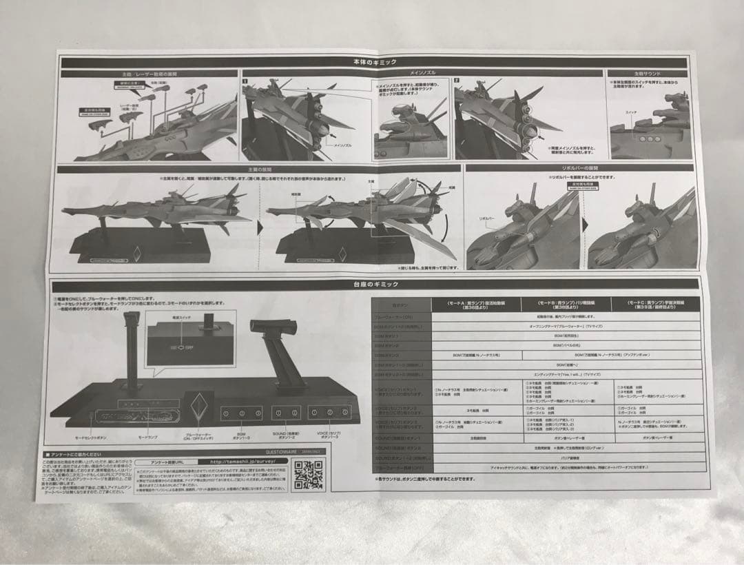 特典付き 超合金魂 GX-80 万能戦艦 Ν-ノーチラス号
