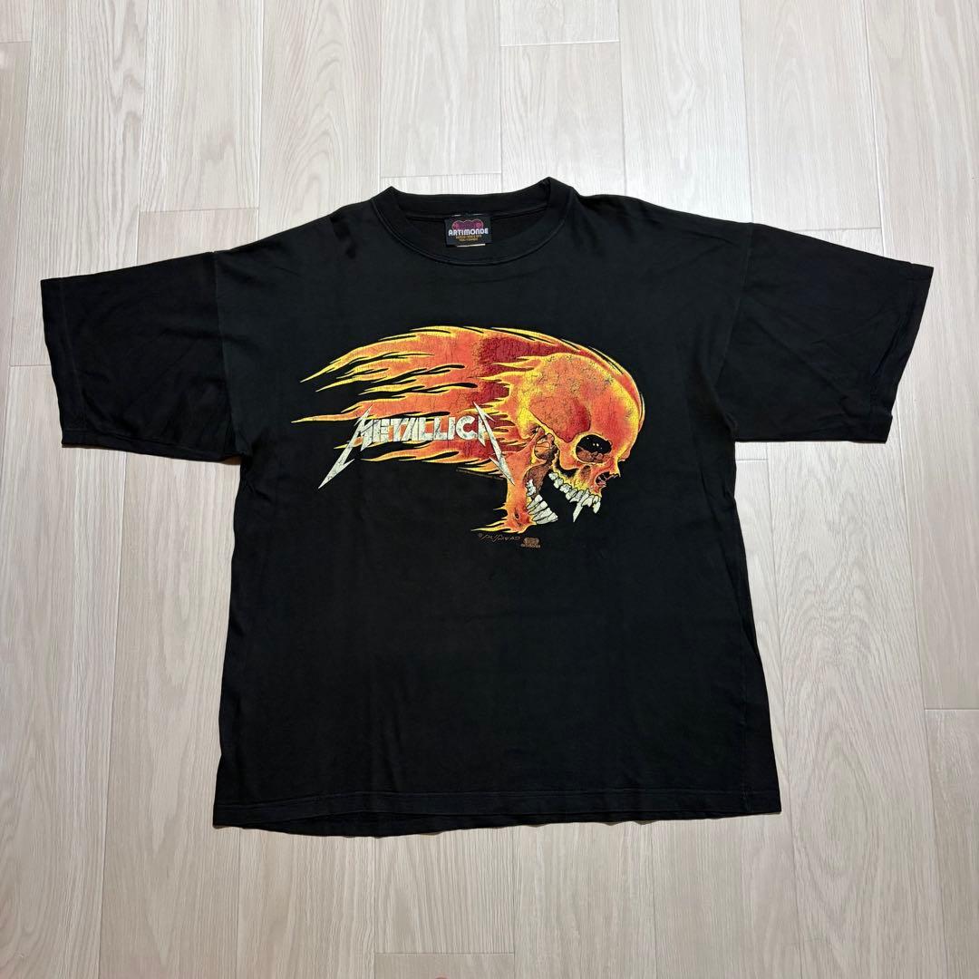 LLICA メタリカ Tシャツ XL 当時物 Pushead パスヘッド